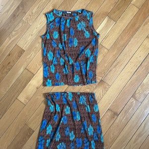 Vintage matching two piece set